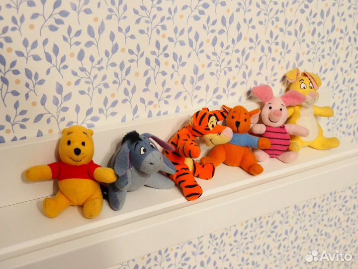 Игрушки из макдональдса Винни пух 2002г