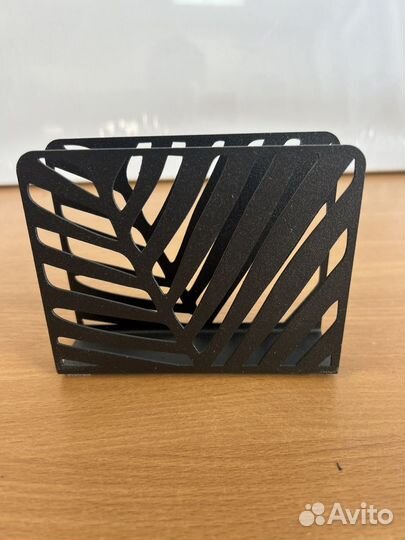 Салфетница металлическая