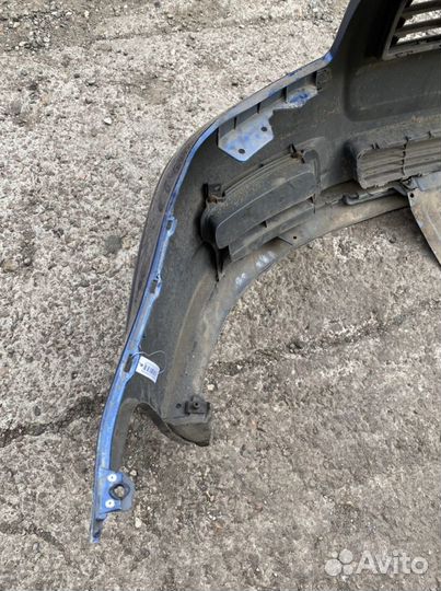 Тойота авенсис т25 передний бампер в сборе