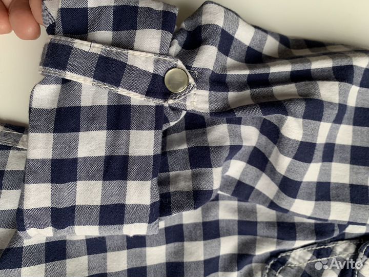 Рубашка в клетку 146