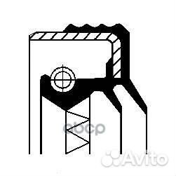 Сальник ступицы задней 145x175x17/21мм; actros