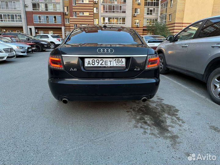 Фонари задние audi a6 c6 f4