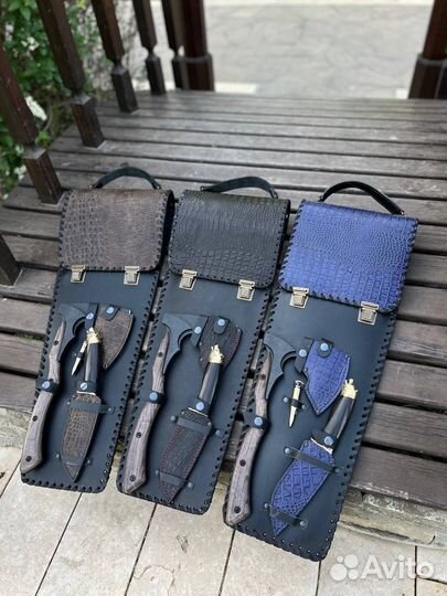 Шашлычный набор в колчане Premium