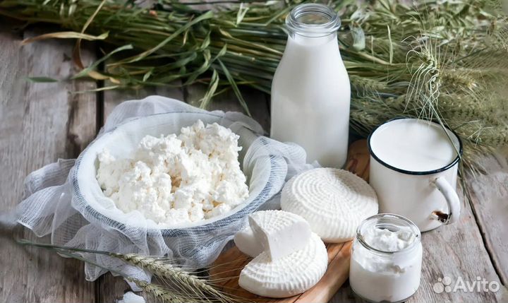 Молоко коровье домашнее