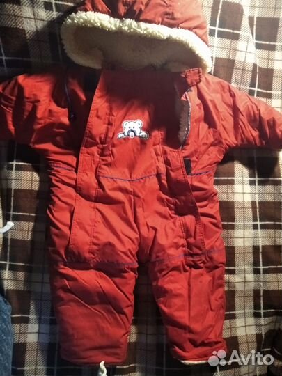 Зимний комбинезон для девочки