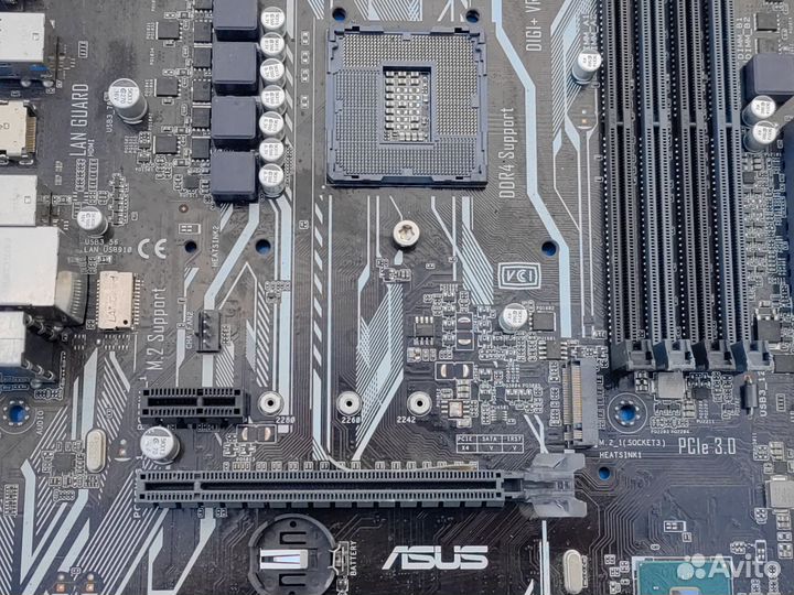 Материнская плата asus prime 270P на запчасти