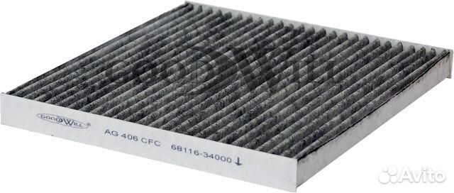 Фильтр салона угольный ssangyong actyon d20dtf (c