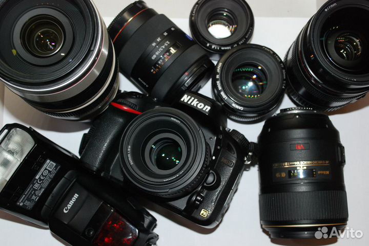 Ремонт фотоаппаратов, ремонт объективов