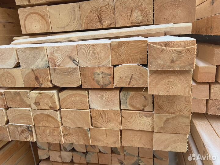 Брус обрезной 200х200х6000мм