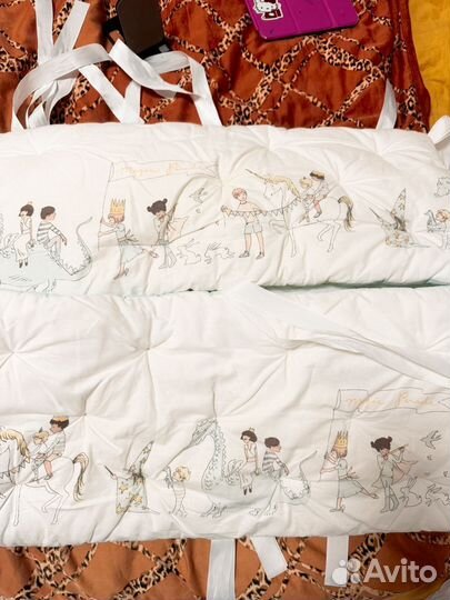 Бортики в кроватку