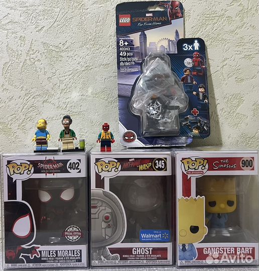 Funko pop and Lego