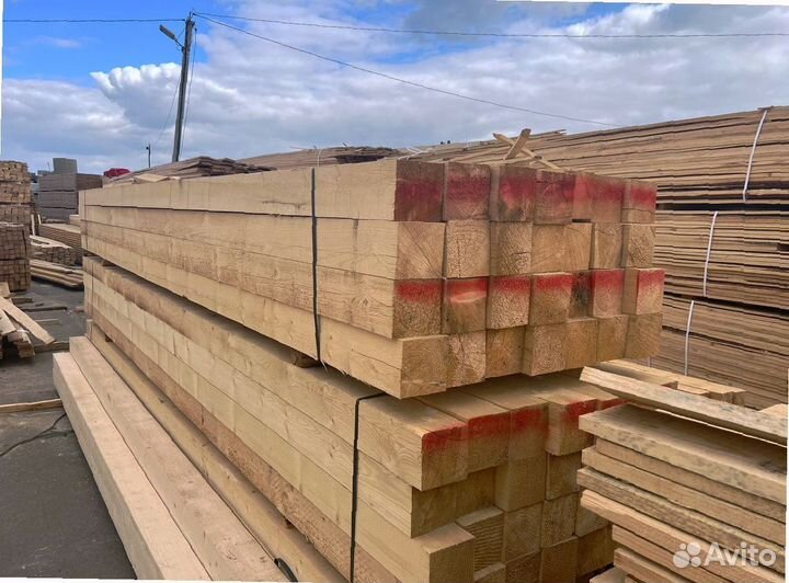 Брус 100х100 1 сорт