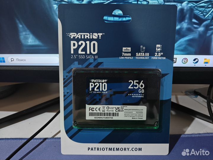 Замена HDD на ссд, SSD 128, 256, 512gb