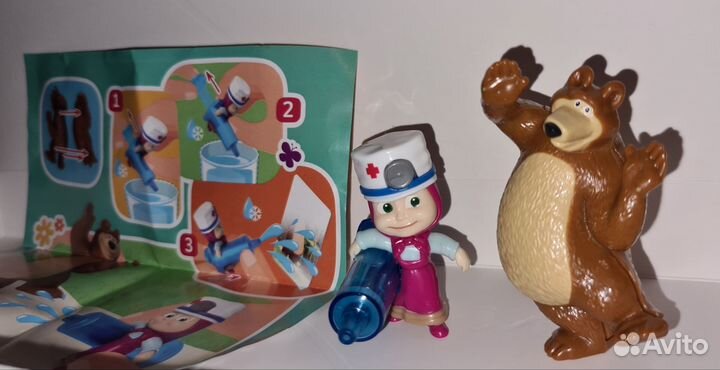 Киндер сюрприз макси Маша и Медведь 2024/2025