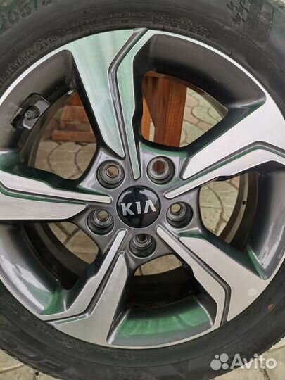 Колеса в сборе r16 летние оригинальные Киа