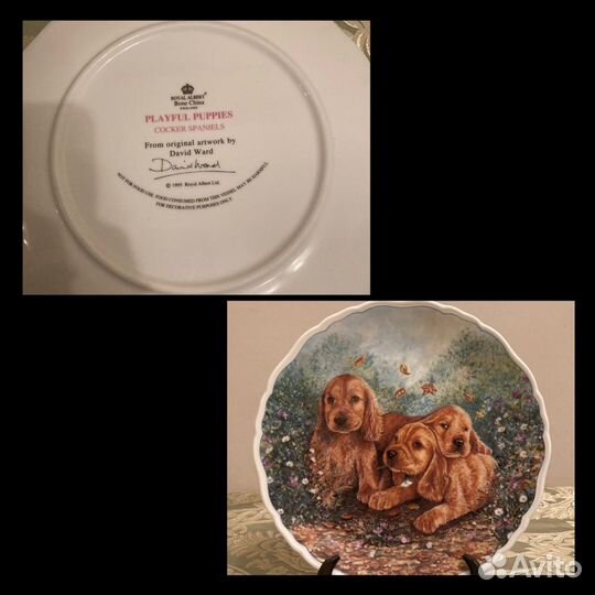 Коллекционные винтажные тарелки