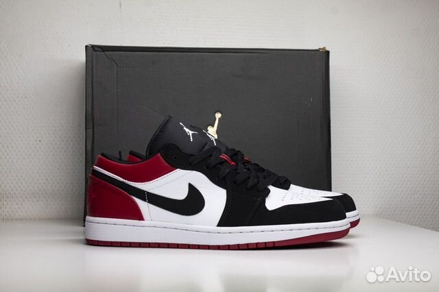 Nike Air Jordan 1 Low 'Black Toe'