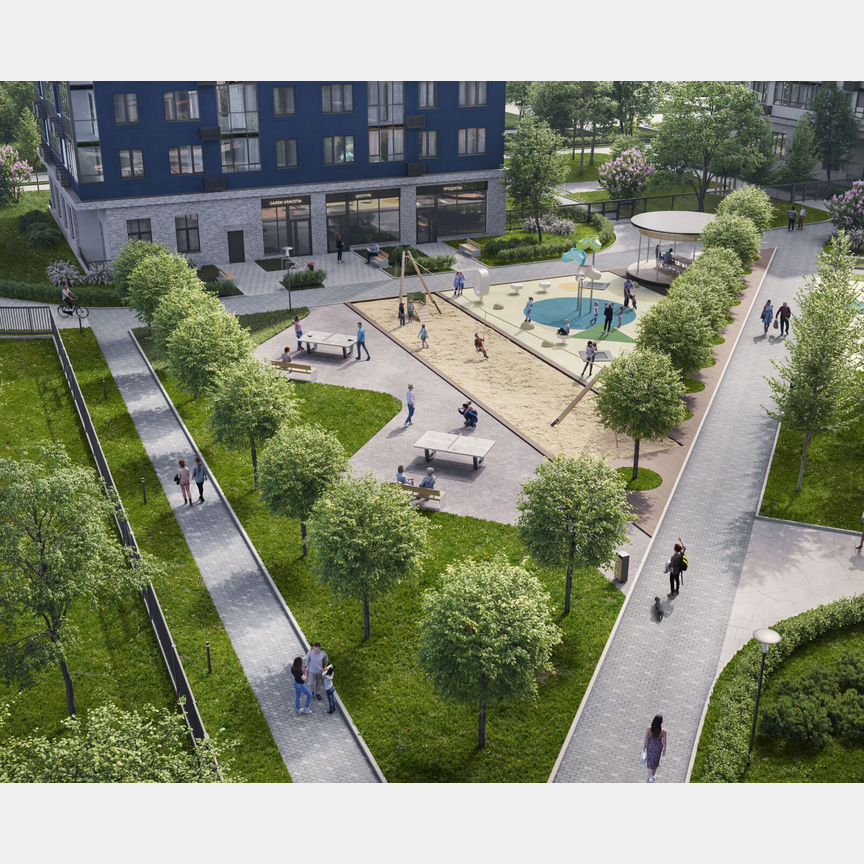 1-к. квартира, 33,8 м², 7/13 эт.