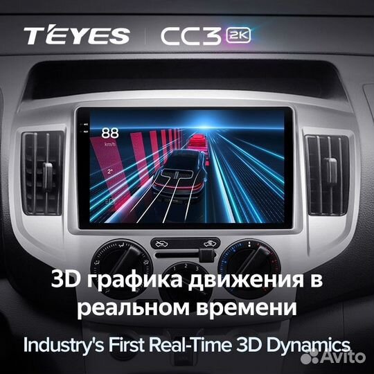 Штатная магнитола Teyes CC3 2K 4/32 Nissan NV200 M