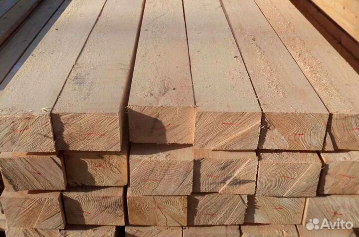 Брус обрезной 100*100*6000