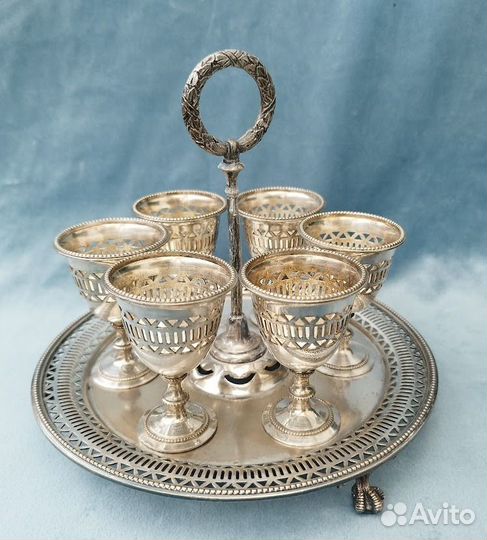 Пашотница на 6 яиц Англия винтаж