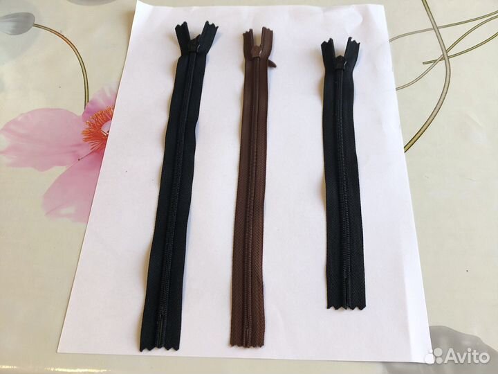 Молния потайная не разьемная