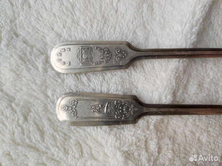 Мельхиоровые чайные ложки Большой театр