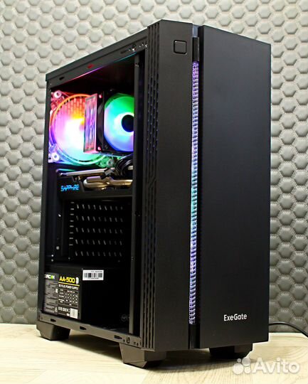 Игровой компьютер Byte-Мix Xeon E5 2670 V3 8ядер/16потоков 500W SSD 512GB 16GB Radeon RX 570 Windows