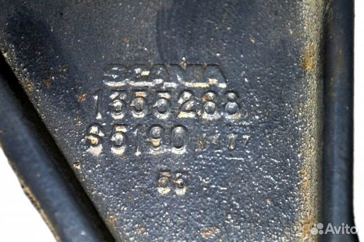 Кронштейн реактивной тяги, переднего моста, правый