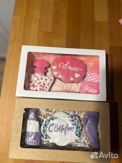 Имбирные пряники на 8 марта