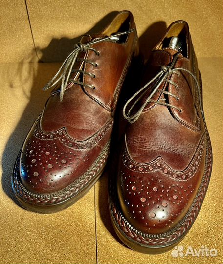 Туфли брогированные Etro, оригинал