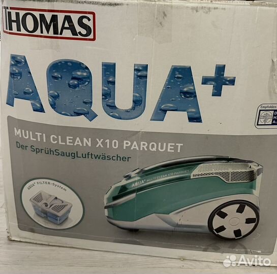 Пылесос thomas aqua+ multi clean x10 parquet