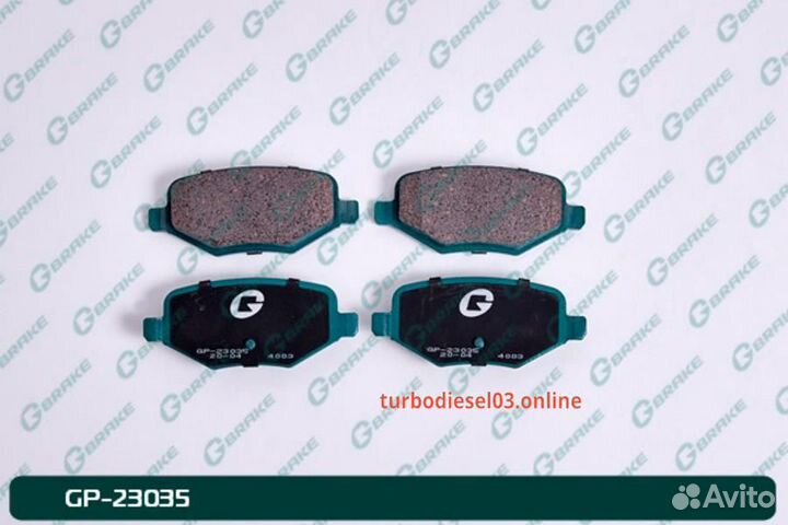Колодки G-brake GP-23035 GP23035 G-brake