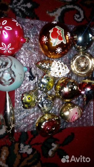 Елочные игрушки СССР