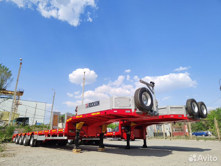 Полуприцеп трал (тяжеловоз) Rockson 989144Т, 2023