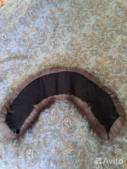 Воротник из чернобурки