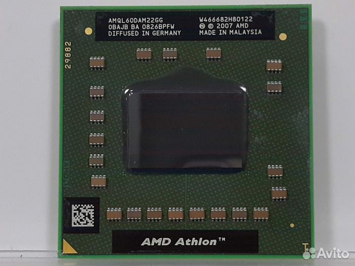 AMD Athlon 64 X2 QL-60 /Socket S1 (S1g4)