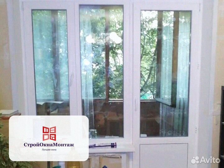 Монтаж остекления на балкон