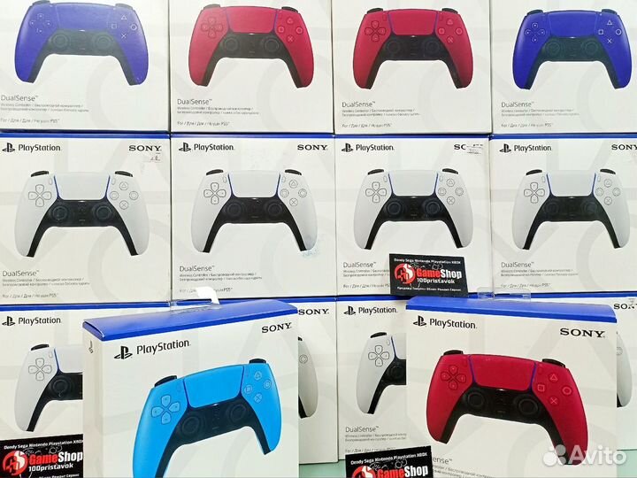 Геймпады Dual Sense для PS5. Новые