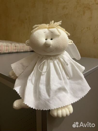 Игрушка ангел ручной работы