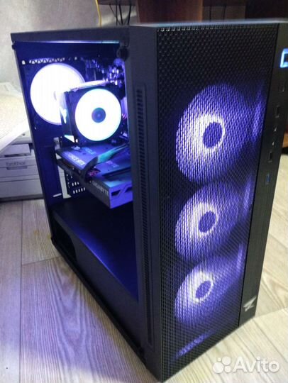 Комп пушка ryzen 5 5600x 3060 ti 16 Gb