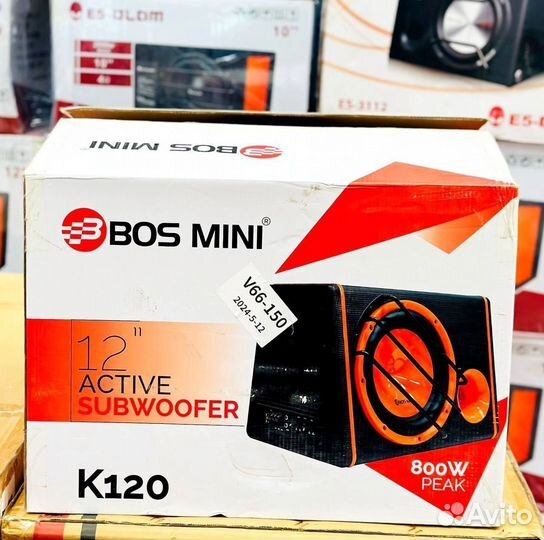 Сабвуфер активный Bos-mini К120 800W