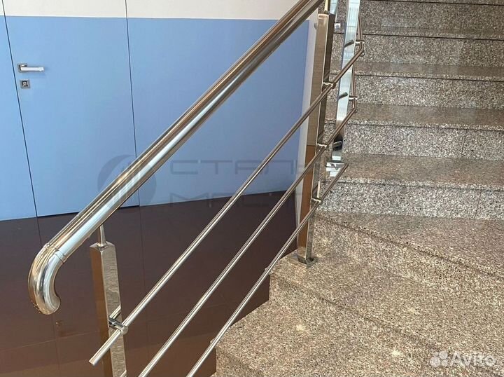 Перила ограждения поручни из нержавейки