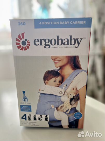 Эргорюкзак ergobaby 360