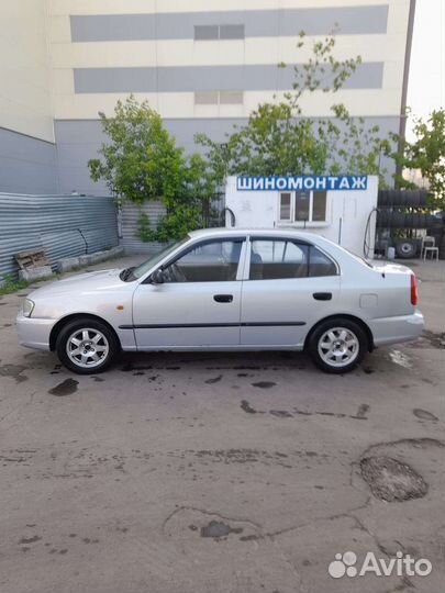 Hyundai Accent 1.5 AT, 2008, 308 405 км