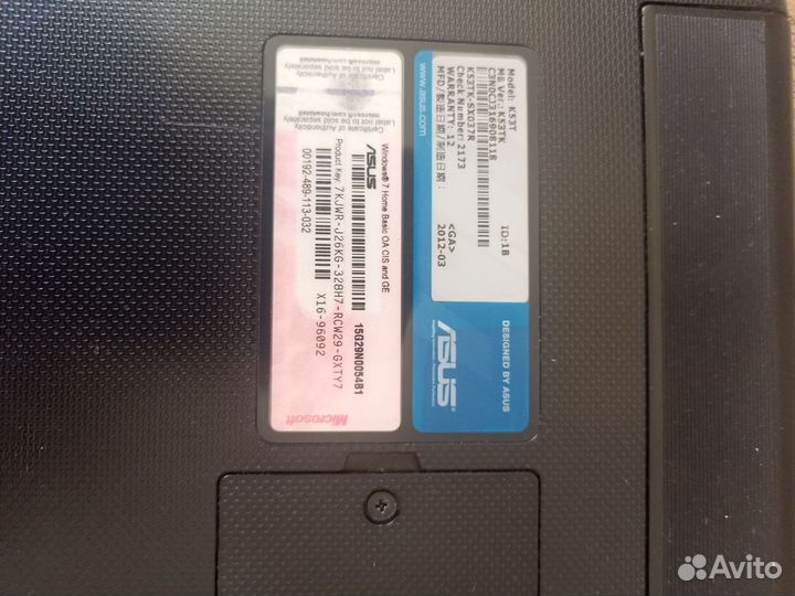 Компьютер asus