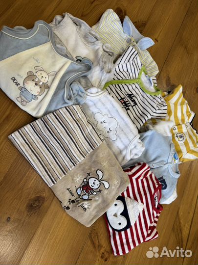 Детские вещи пакетом на мальчика 68