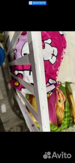 Круглая кроватка