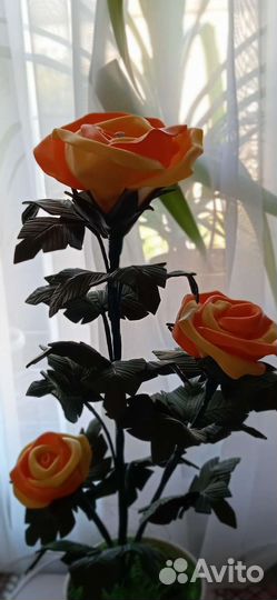Ростовые цветы-светильники. В наличии и под заказ