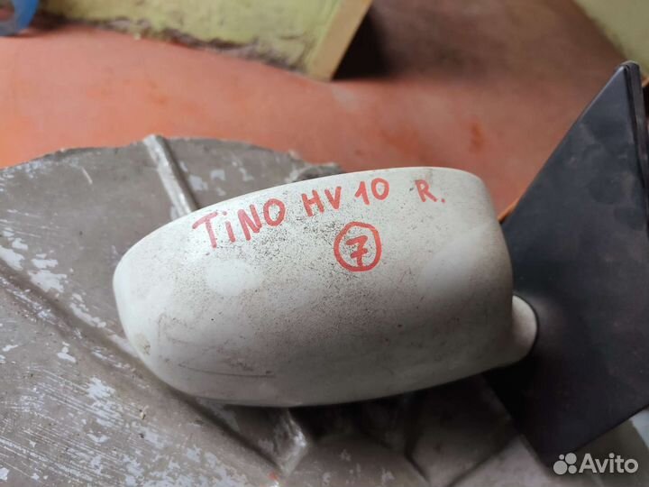 Зеркало Nissan tino V10 HV10, правое переднее